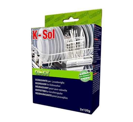 Axor Axor K-SOL práškový odmašťovač pro pračky a myčky nádobí 2 x 120 g