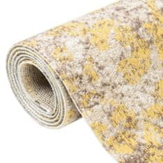 shumee Venkovní koberec hladce tkaný 100 x 200 cm žlutý