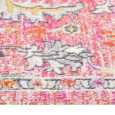 Greatstore Venkovní koberec hladce tkaný 115 x 170 cm červený