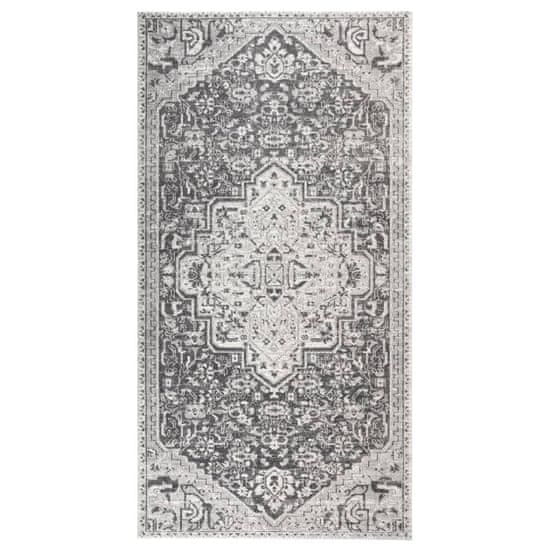 Greatstore Venkovní koberec hladce tkaný 80 x 150 cm světle šedý