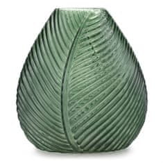 AmeliaHome Váza Terrassa I lahvově zelená, velikost 28x30