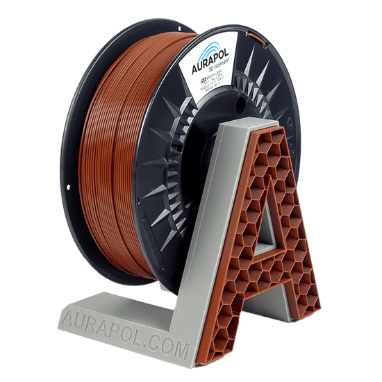 Aurapol PLA HT110 3D Filament Hnědá 1 kg 1,75 mm