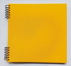 Delux Album - Žlutá 31x31 - bílé listy