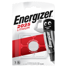 Energizer Lithiové knoflíkové baterie 3V CR2025 1ks