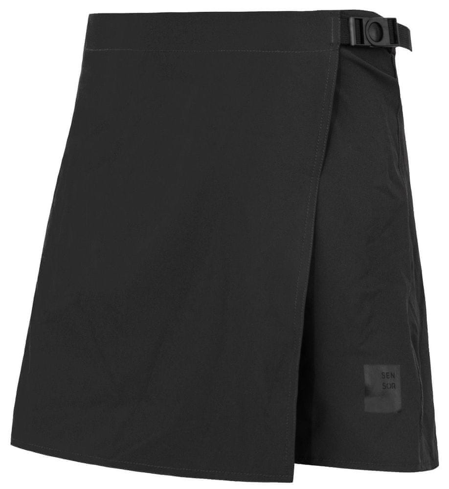 Sensor Dámská sukně s cyklovložkou CYKLO HELIUM černá XL