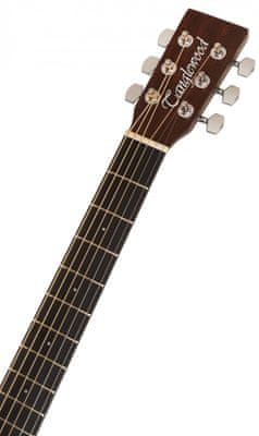  krásná přírodní akustická kytara Tanglewood TWCR o se standardní menzurou běžné hraní výuka na kytaru matná povrchová úprava otevřené mechaniky vrstvené tělo retro blues kytara 