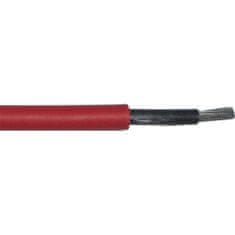 sapro Solární kabel FVE H1Z2Z2-K, 1500V, 6mm2, červený 100m