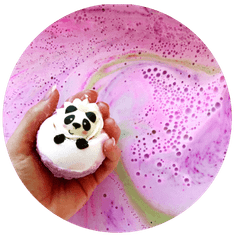 Bomb Cosmetics Šumivá koule do koupele Panda 160g