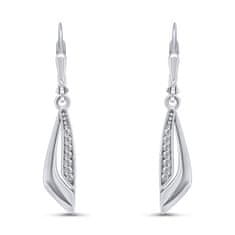 Brilio Silver Blýštivý stříbrný set šperků SET204W (přívěsek, náušnice)