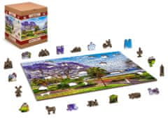 Wooden city Dřevěné puzzle Jaro v Sydney 2v1, 505 dílků EKO