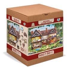 Wooden city Dřevěné puzzle Dům na letní sezónu 2v1, 505 dílků EKO