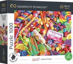 Trefl Puzzle UFT Color Splash: Lízátka a cukrovinky 1000 dílků