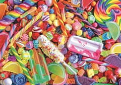 Trefl Puzzle UFT Color Splash: Lízátka a cukrovinky 1000 dílků