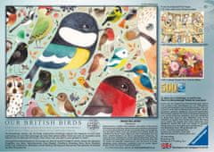 Ravensburger Puzzle Britští ptáci 500 dílků