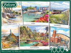 Falcon Puzzle Vítejte ve Walesu 1000 dílků