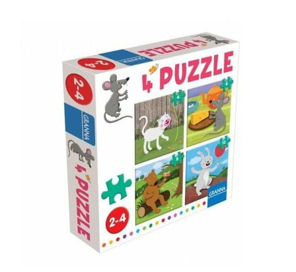 Granna 4 puzzle - myška