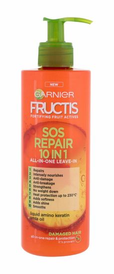Garnier 400ml fructis sos repair 10 in 1 all-in-one