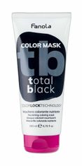 Fanola 200ml color mask, total black, barva na vlasy