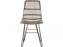 Danish Style Židle Elis (SET 2 ks), světle šedá