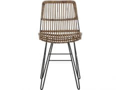 Danish Style Židle Elis (SET 2 ks), světle šedá