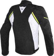 Dainese Textilní bunda AVRO D2 černo/bílo/neonově žlutá 50