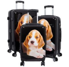 MONOPOL Sada kufrů Beagle 3-set