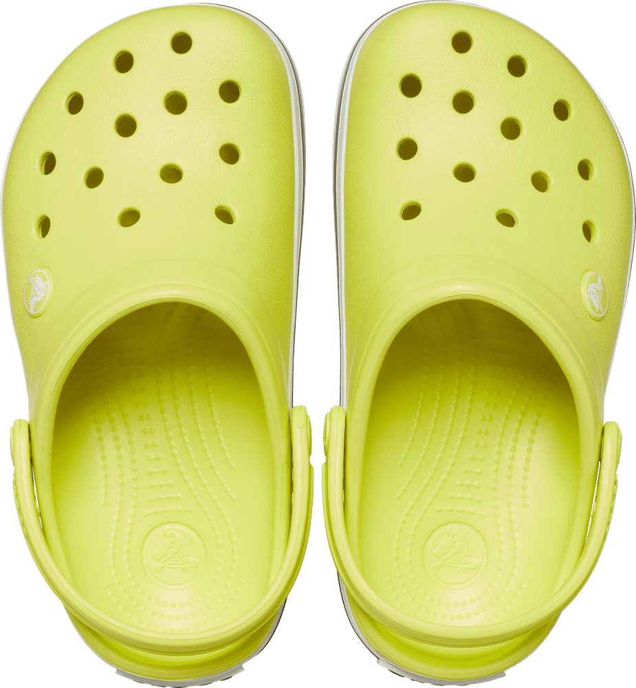 Crocs dětské pantofle Crocband Clog Citrus/Grey 207005-725/207006-725 žlutá 30/31