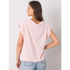 FANCY Dámské tričko s potiskem MALIBU světle růžové FA-BZ-7139.73P_367557 Univerzální