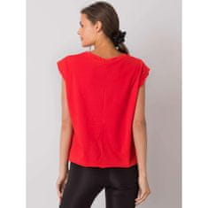 FANCY Dámské tričko s potiskem MALIBU červené FA-BZ-7139.73P_367610 Univerzální