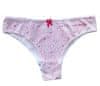 92053 růžové dámské brazilské kalhotky Barva: růžová, Velikost: L