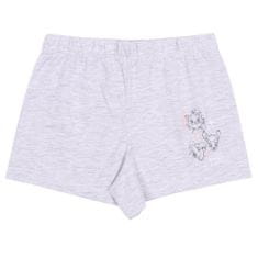 Disney 2x Růžovo-bílé dívčí pyžamo s krátkým rukávem Dumbo, Bambi, Zamilovaný čundr, OEKO-TEX, 110