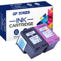 GP TONER 2x Kompatiblní inkoust pro HP 301XL DeskJet 1000 1510 2050 2510 OfficeJet 2620 4635 černá + barevná