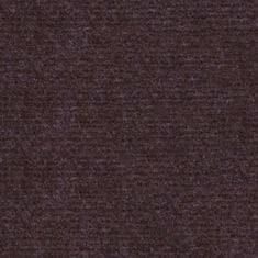 Vidaxl Výstavářský koberec vroubkovaný 1,2 x 15 m hnědý