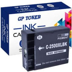 GP TONER Kompatiblní inkoust pro Canon PGI-2500XL Maxify iB4050 iB4150 MB5050 MB5150 MB5350 MB5450 černá