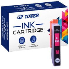 GP TONER Kompatiblní inkoust pro HP 655 DeskJet Ink Advantage 3525 4615 4625 5525 6525 purpurová