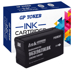 GP TONER Kompatiblní inkoust pro HP 963XL OfficeJet Pro 9010 9012 9014 9016 9020 9023 9025 černá