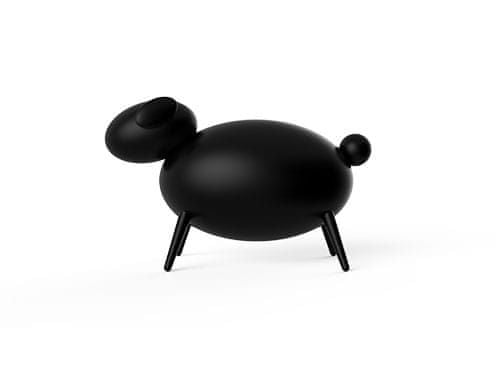 Design Nest Sheepi - magnetický stolní organizér na kancelářské sponky, černý