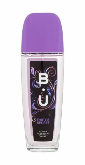 B.U. 75ml fairys secret, deodorant