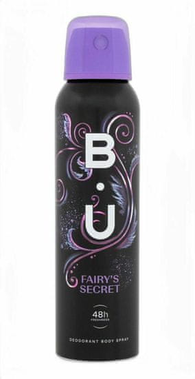B.U. 150ml fairys secret, deodorant