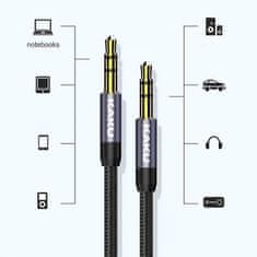 Kaku KSC-389 audio kabel 3.5mm mini jack M/M 1m, černý