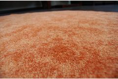 Dywany Lusczów Kulatý koberec SERENADE Graib oranžový, velikost kruh 100