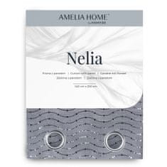 AmeliaHome Záclona Nelia bílá, velikost 140x250