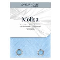 AmeliaHome Záclona Molisa II světle modrá, velikost 140x270
