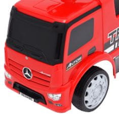 Greatstore Odrážedlo Mercedes-Benz náklaďák červené