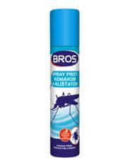 BROS 02573 Sprej proti komárům a klíšťatům 130/90 ml