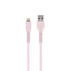 maXlife MXUC-04 USB - lightning kabel 1m OEM0100854 růžová