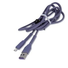 maXlife MXUC-04 microUSB kabel 1m OEM0100847 fialová