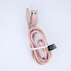 maXlife MXUC-04 USB-C kabel 1m OEM0100850 růžová