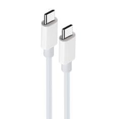 maXlife MXUC-05 kabel USB-C - USB-C 1,0m 60W bílý (OEM0101020)