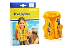 Intex nafukovací vesta plovací - POOL SCHOOL DELUXE - barva žlutá.